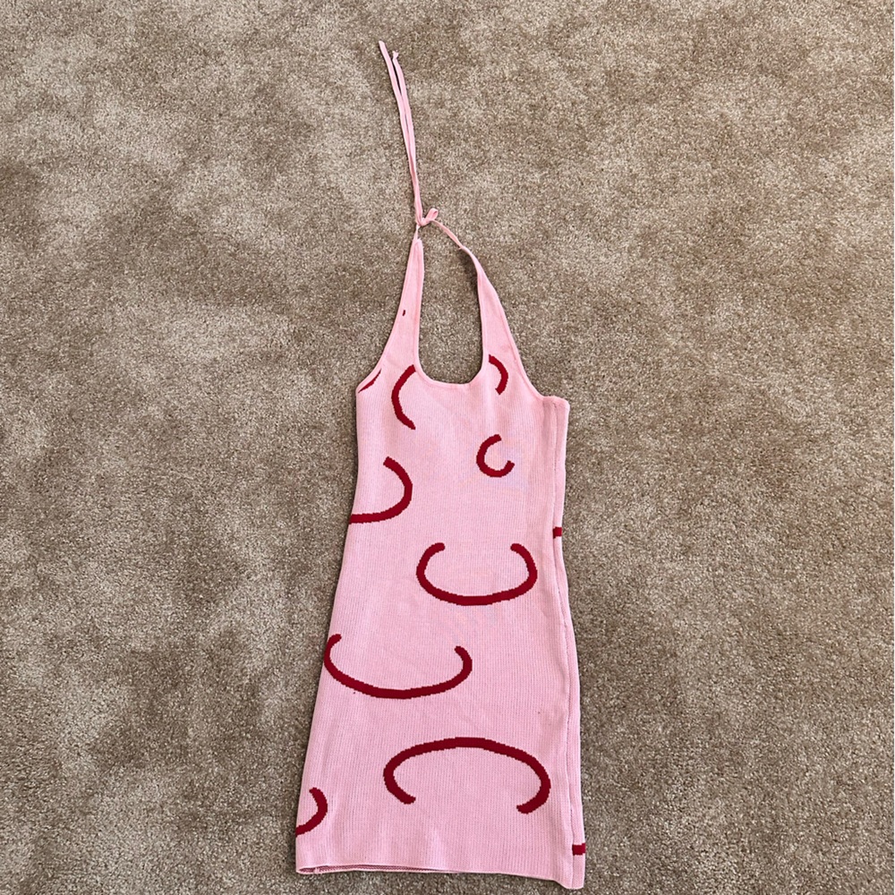 Pink Halter dress